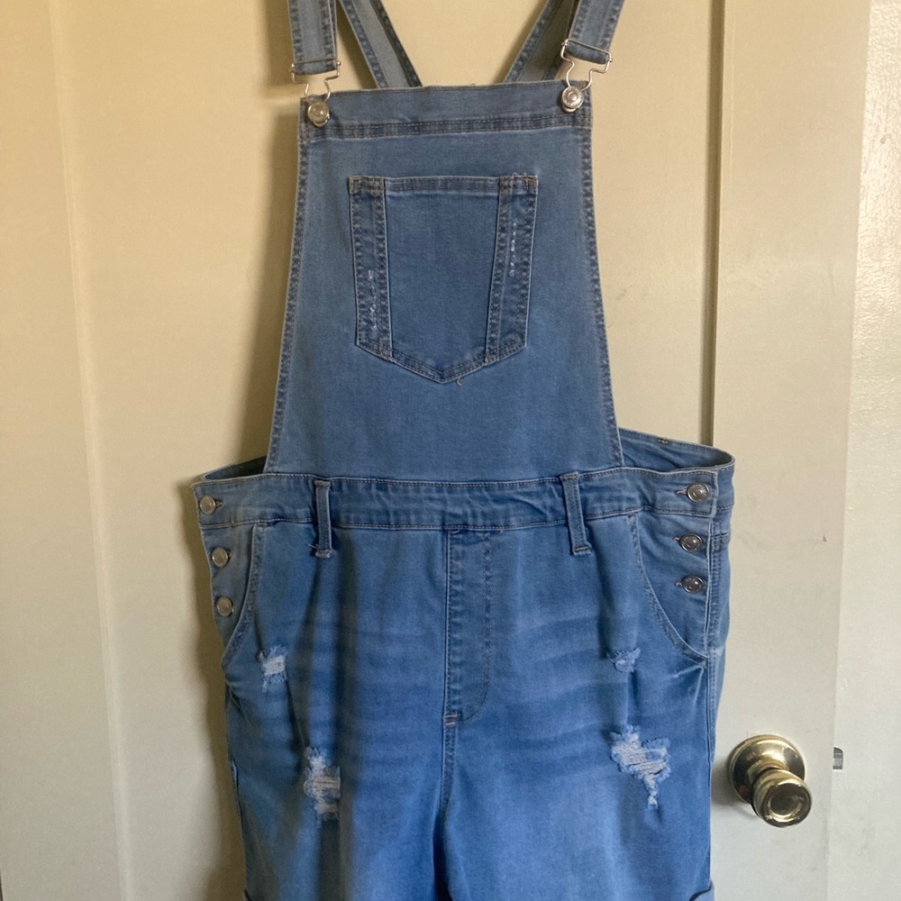 Denim Overalls by XAN XAN